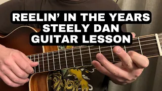 REELIN' IN THE YEARS STEELY DAN (HARMONY GUITARS) and Mixolydian Mode Improv GUITAR LESSON