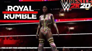 WWE 2K20 - Royal Rumble 2020 : Women's Royal Rumble Match presented by G7 GAMES