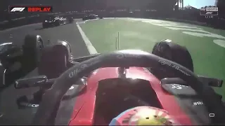 Valtteri Bottas Onboard Crash with Lance Stroll