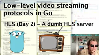 Low-level video streaming protocols in Go: HLS (Day 2) - A dumb HLS server