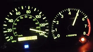 !!!98 XLE V6 TOYOTA CAMRY TOP SPEED TWO TRIES!!!!!!!!!!!!