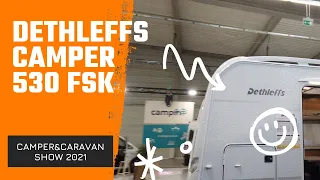 Dethleffs Camper 530 FSK  - Targi CamperCaravanShow 2021 2/17