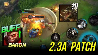 패치후 버프된 오공은 바론입니다 New Patch, Wukong BARON is so GOOD!!!