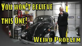 You won't believe why this VW beetle runs so badly! Watch and find out. It will blow your mind.