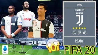 FIFA 20 PATCH | FULL LICENSED PATCH JUVENTUS (Badge,Logo,Banner And More)