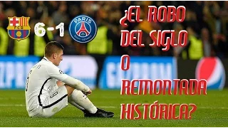 ¿EL ROBO DEL SIGLO O REMONTADA HISTÓRICA?