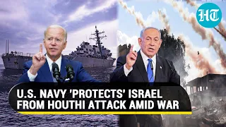 Yemen Joins Hamas' War? U.S. Warship Destroys Houthi-fired Missiles & Drones Aimed At Israel