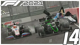 MAZEPIN STRIKES AGAIN | F1 2021 My Team Season 1 | Race 14/20 | Singapore Grand Prix