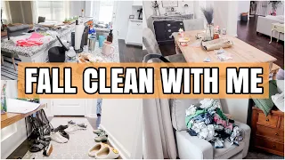 FALL CLEAN WITH ME 2022 | MESSY HOUSE TRANSFORMATION | SPEED CLEANING MOTIVATION