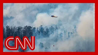 Residents trapped on beach as Australian wildfire rages