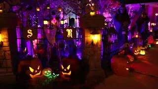 2023 Haunted Halloween Graveyard Display