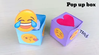 DIY - POP OUT Surprise Box | Surprise Gift Box Idea | POP UP Box | Pull Out Gift Box | Pop Up Box