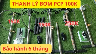 Thanh lý 100k bơm pcp,bơm súng hơi pcp, máy bơm cáo áp pcp, bơm , máy bơm cao áp pcp ,bơm pcp giá rẻ