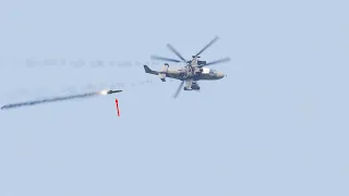 Today! Ukrainian forces using MANPADS shot down Russian Ka-52 Alligator helicopter in border | ARMA