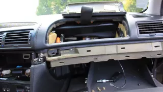 BMW 7 series E38 1994-2001 How To Remove THE WHOLE DASHBOARD - Ako demontovať palubnú dosku