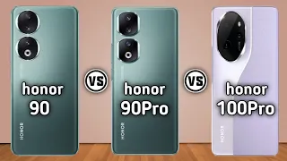 Honor 90 Vs Honor 90 Pro Vs Honor 100 Pro   #Trakontech.