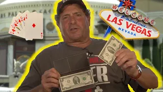 Poker player uses $2 bills for good luck in las vegas