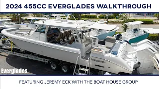 2024 455 Everglades Center Console Walkthrough with Jeremy Eck