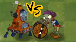 Plants vs Zombies 2 Barrel Roller Zombie vs All Zombies | Mronger