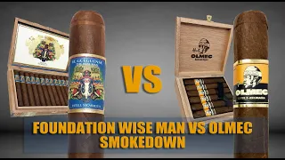 Foundation Wiseman Vs Olmec Claro Smokedown