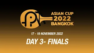 2022 ITTF-ATTU Asian Cup I Day 3 I Finals