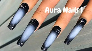 How to Aura Nails ! Beginner Friendly Easy Aura technique 🌸