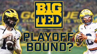 Can Michigan QB's CARRY them to the COLLEGE FOOTBALL PLAYOFF ?