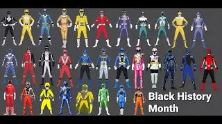 Black History Month (An Power Rangers Tribute) 2021