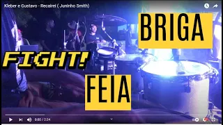 Kleber e Gustavo - Briga Feia ( Drum Cam )