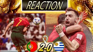 Portugal 2-0 Uruguay Reaction | BRUNO BRACE ENOUGH FOR PORTUGAL OVER URUGUAY!