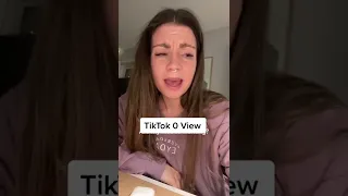 TikTok 0 views problem - What to do?
