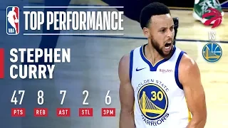 Stephen Curry Goes For a New Playoff Career-High 47 Points | NBA Finals Game 3