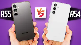 Samsung Galaxy A55 vs Galaxy A54 - What's New?