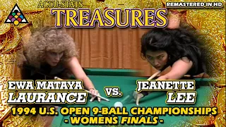 1994 WOMENS 9-BALL: Jeanette LEE vs Ewa Mataya LAURANCE - 19th U.S. OPEN 9-BALL CHAMPIONSHIPS FINAL
