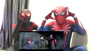 PETER PARKER & MILES MORALES vs. VENOM | SPIDER-MAN 2 PS5 (FIGHT SCENE) REACTION by Spiderbros!!