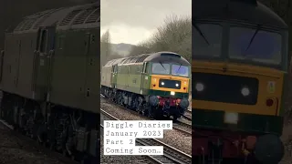 Class 47’s head to the Weardale Railway | Diggle Diaries January 2023 Part 2: Coming Soon