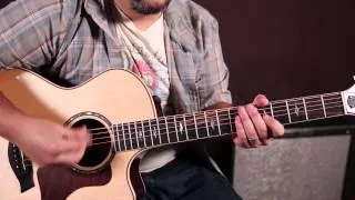 How to Play "Sing" by Ed Sheeran - Acoustic Guitar Lessons - Rhythm