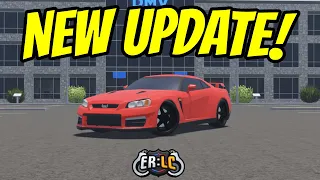 ERLC UPDATE - New cars, DOT Calls, Police Taser, AND MORE!