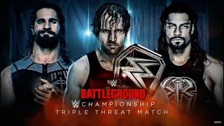 Roman Reigns vs. Seth Rollins vs. Dean Ambrose