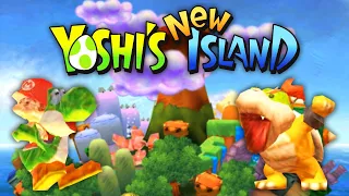 Yoshi's New Island - Full Game - No Damage 100% Walkthrough