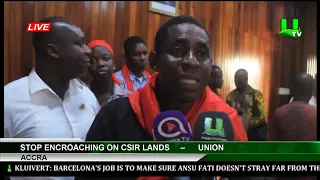 'Stop Encroaching On CSIR Lands' – Union