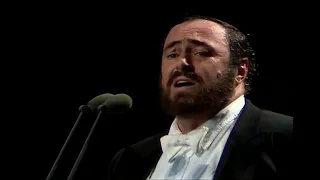 Pavarotti Nessun Dorma Andrea Griminelli e Luciano Pavarotti Palatrussardi di Milano 1990 full Conce