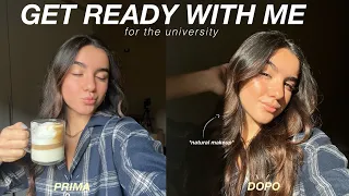 GRWM: mi preparo con voi per l'università ✨ || life updates, esami, periodo no & more!