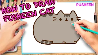 SUPER EASY | How to Draw Pusheen The Cat