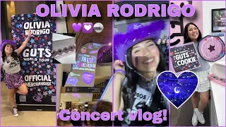 OLIVIA RODRIGO CONCERT VLOG-concert,crumbl cookies💟💜❤️