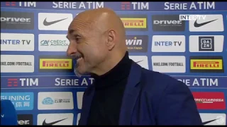 SPALLETTI BLOCCA L'INTERVISTA DI INTER TV E COMINCIA A RIDERE PER LE URLA DI ALLEGRI