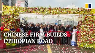 Addis Ababa road built by Chinese company aims to ease traffic woes in Ethiopian capital