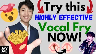 How to Sing Powerful High Notes using Vocal Fry (It's really effective!)