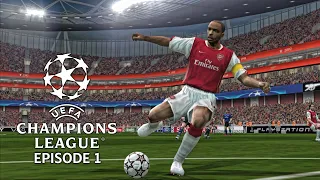 PES 6 - UEFA Champions League 06/07 Episode 1!