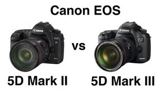 Canon EOS 5D Mark II vs 5D Mark III comparison